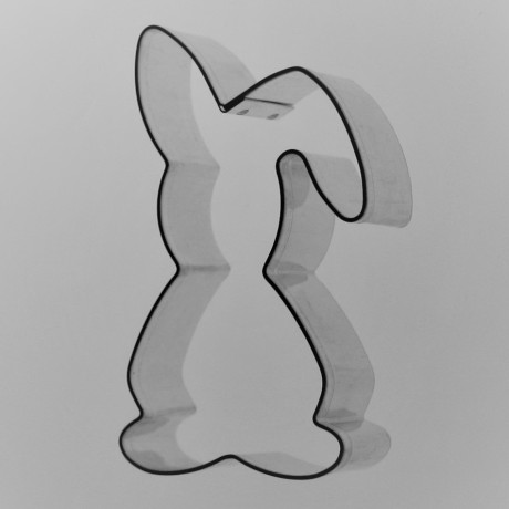 Zajíc na hrníček - kovová vykrajovačka