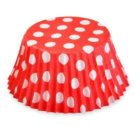 Košíčky Mami - Červené s puntíky