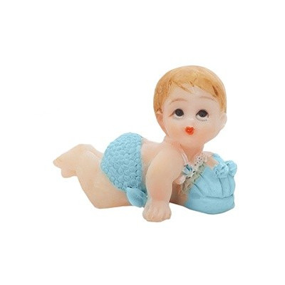 Figurka chlapeček na bříšku