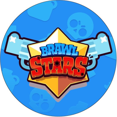 Brawl Stars č.1 jedlý papír 20 cm 