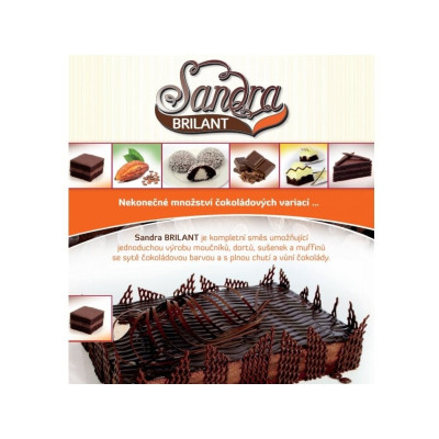 Sandra Brilant – směs na čokoládový dortový korpus | IREKS ENZYMA 5 kg