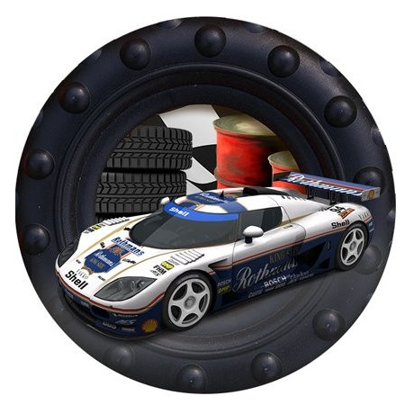 Závodní auto 1 - jedlý papír 