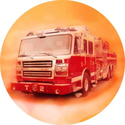 US hasiči - jedlý papír 