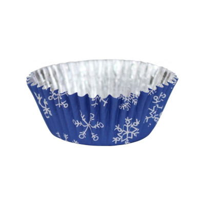 Košíčky 50 x 30 mm (30 ks ) - Sněhová vločka