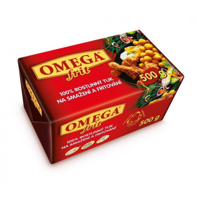 Omega 100% rostlinný tuk 500g