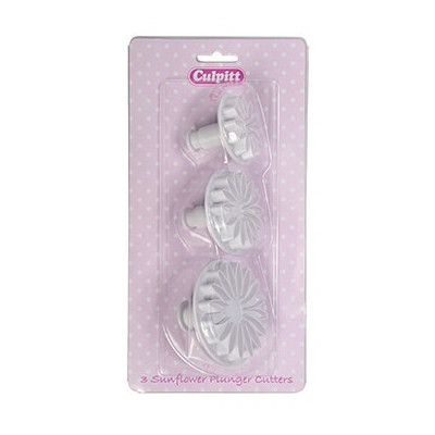 Slunečnice pístový vypichovač 3 ks