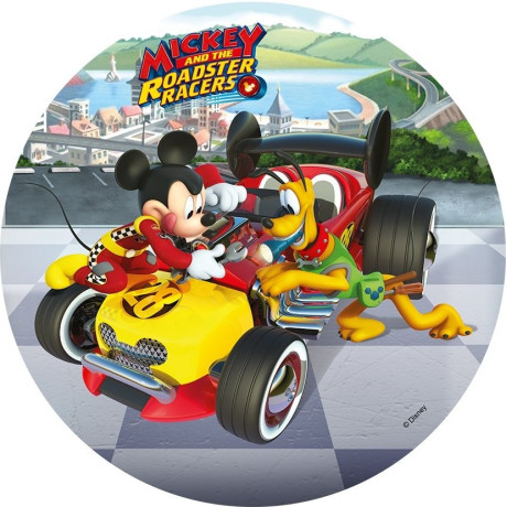 Mickey Race č.4 jedlý papír