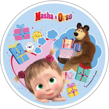 Máša a medvěd č.3 jedlý papír