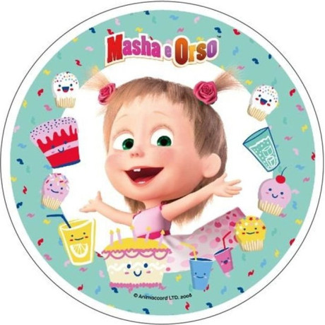 Máša a medvěd č.4 jedlý papír