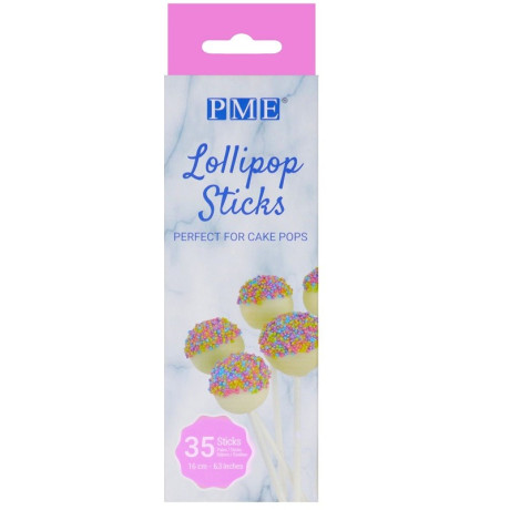 Tyčinky na lízátka 16 cm (PME)