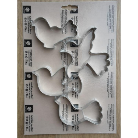 Ptáčci sada kovových 