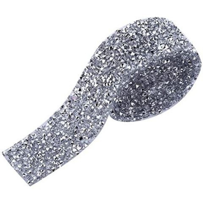 Diamantový pás prémium stříbrný 3cm x 4,57m