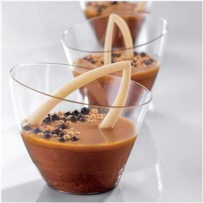 Kelímek Vela 85 ml – plastový pohárek na dezerty | Martellato