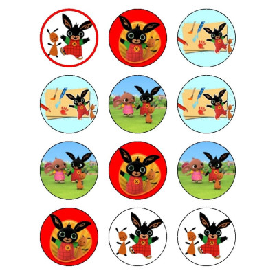 Zajíček BING č.7 - jedlý papír 