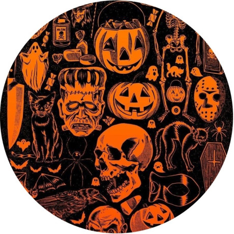 Halloween č.1 - tisk na jedlý papír 