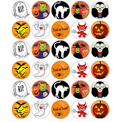 Halloween č.7 - tisk na jedlý papír