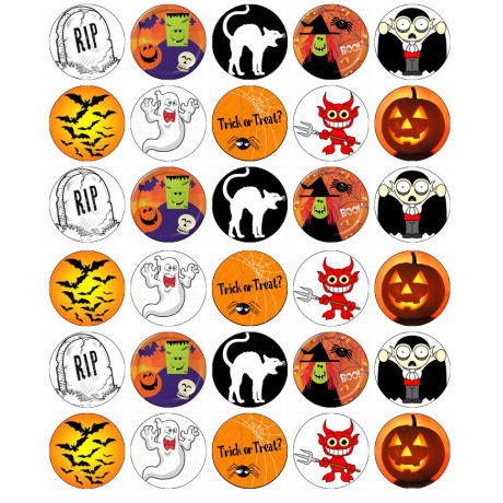 Halloween č.7 - tisk na jedlý papír