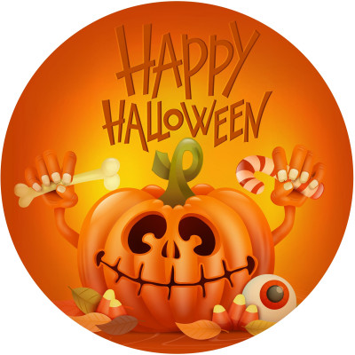 Halloween č.8 - tisk na jedlý papír 