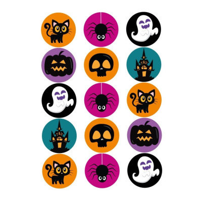 Halloween č.10 - tisk na jedlý papír 