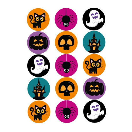 Halloween č.10 - tisk na jedlý papír 