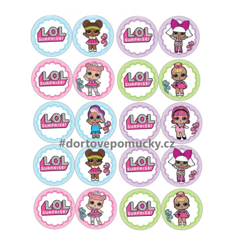 L.O.L. surprise 9 - jedlý papír