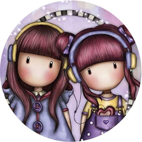 Panenka Gorjuss č.4 jedlý papír