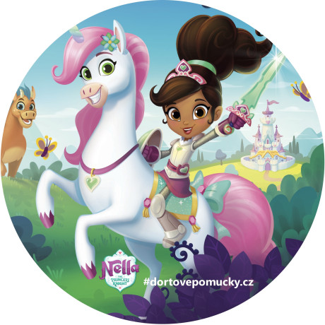 Nella - princezna rytířů č.2 jedlý papír