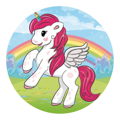 Jednorožec jedlý papír č.6