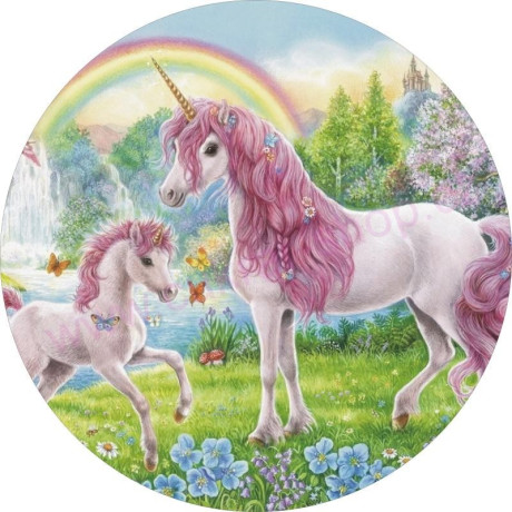 Jednorožec jedlý papír č.8