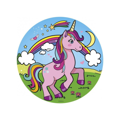 Jednorožec jedlý papír č7