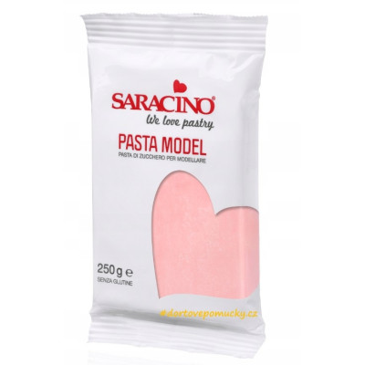 Modelovací hmota Saracino světle růžová 250 g 