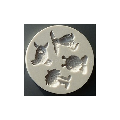 Příšerky silikonová forma