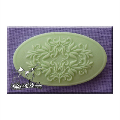 Zdobená brož silikonová forma