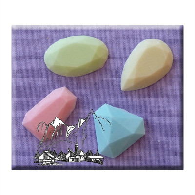 Drahokamy silikonová forma