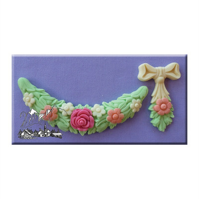 Květinová girlanda silikonová forma