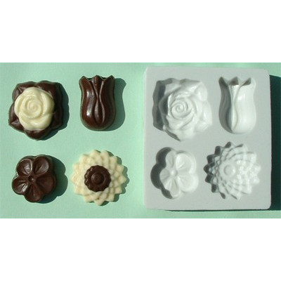 Mix květů silikonová forma