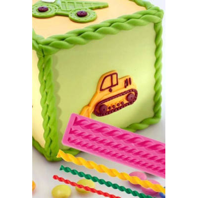 Dekorativní lana silikonová forma