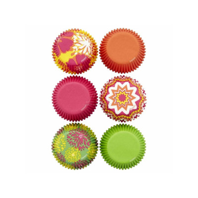 Košíčky 50x32 mm - Zářivé květiny 