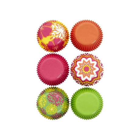 Košíčky 50x32 mm - Zářivé květiny 