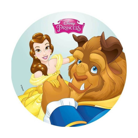 Kráska a zvíře jedlý papír