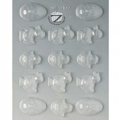 Velikonoce - forma na čokoládu