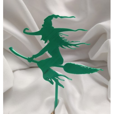 Čarodějnice - plastový zápich