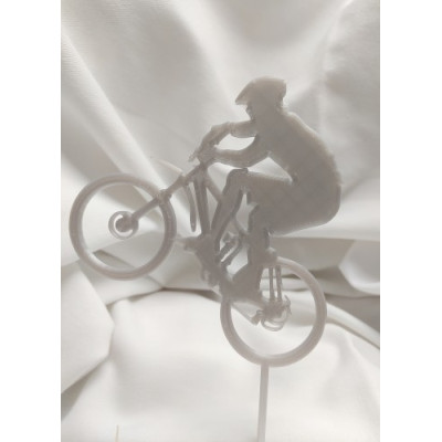Cyklista č.2 - plastový zápich