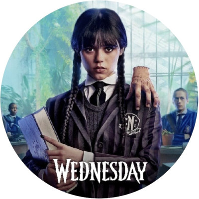 Wednesday č.4 jedlý papír