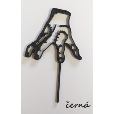 Wednesday č.7 - plastový zápich