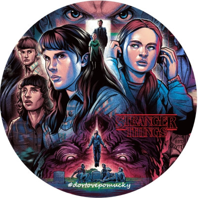 STRANGER THINGS č.1 jedlý papír