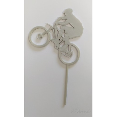 Cyklista č.2 - plastový zápich