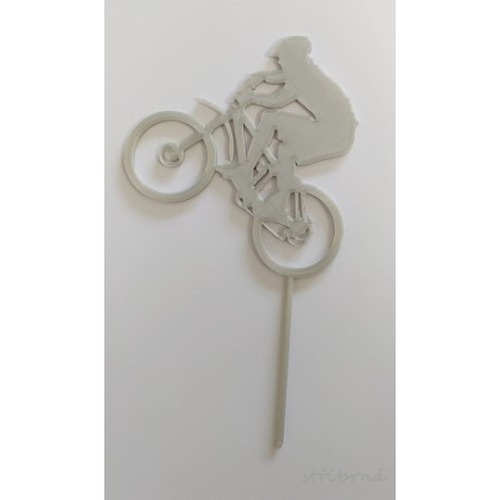 Cyklista č.2 - plastový zápich