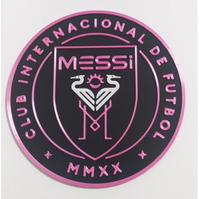 Messi znak barevný - plastová dekorace