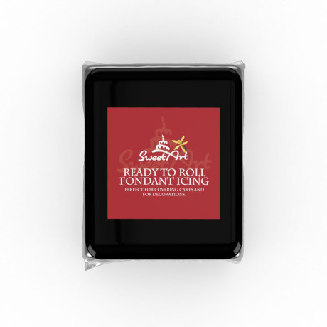 Black - potahovací a modelovací hmota 250 g